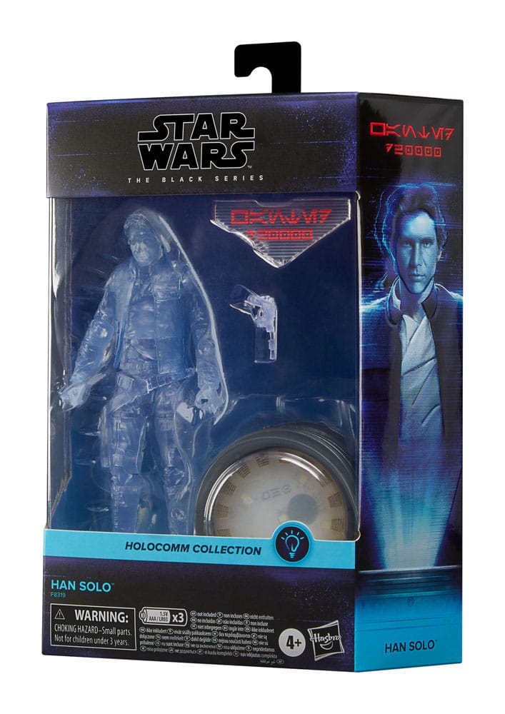 Star Wars Black Series Holocomm Collection Action Figure Han Solo 15 cm