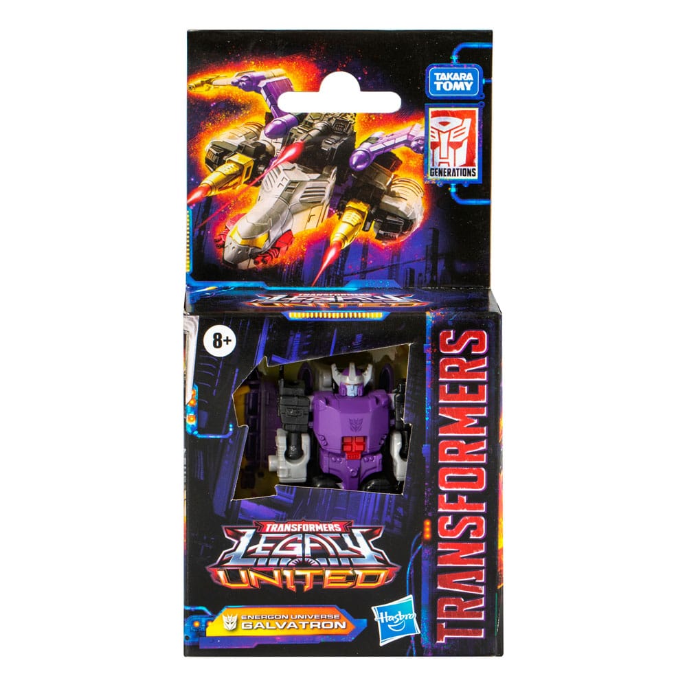 Transformers Generations Legacy United Core Class Action Figure Energon Universe Galvatron 9 cm