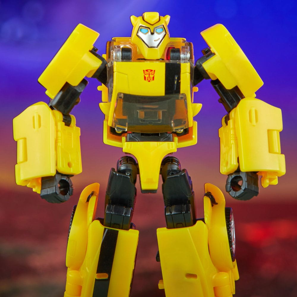 Transformers Generations Legacy United Deluxe Class Action Figure Animated Universe Bumblebee 14 cm