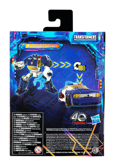 Transformers Generations Legacy United Deluxe Class Action Figure Rescue Bots Universe Autobot Chase 14 cm