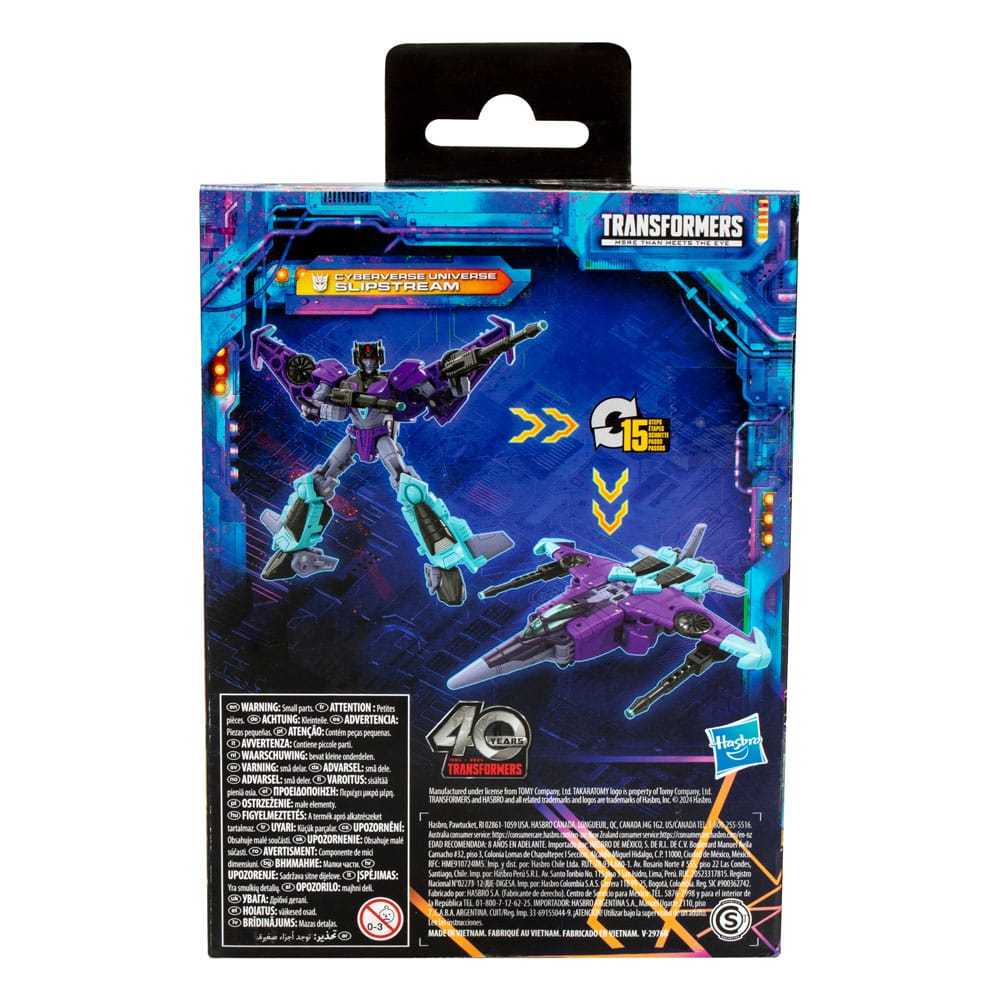 Transformers Generations Legacy United Deluxe Class Action Figure Cyberverse Universe Slipstream 14 cm