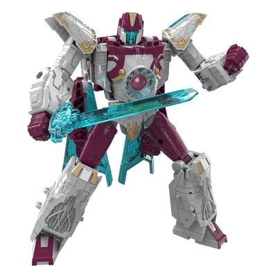 Transformers Generations Legacy United Voyager Class Action Figure Cybertron Universe Vector Prime 18 cm