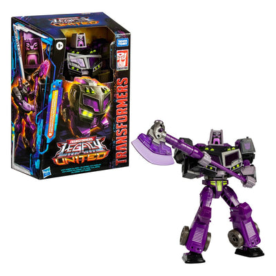 Transformers Generations Legacy United Voyager Class Action Figure Animated Universe Decepticon Motormaster 18 cm