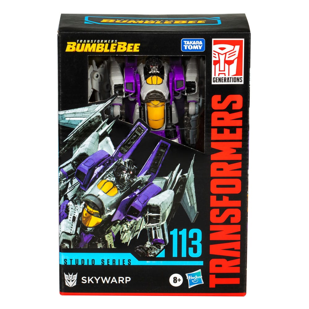 Transformers: Bumblebee Studio Series Voyager Class Action Figure Skywarp 17 cm