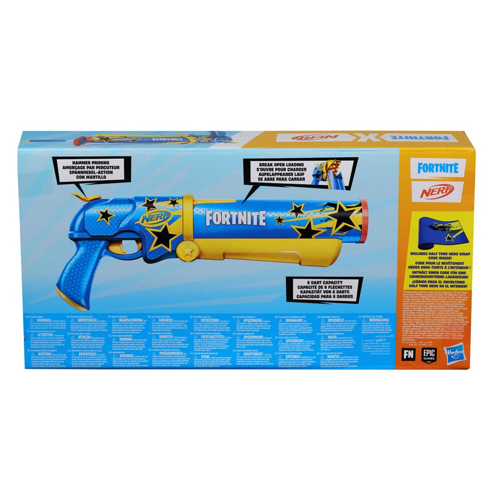 Fortnite NERF Half Tone Hero Blaster