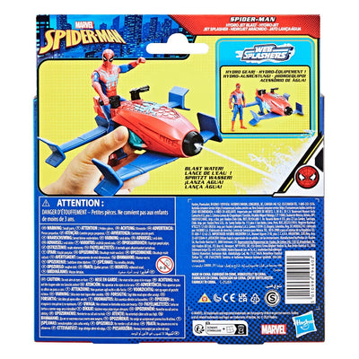 Spider-Man Epic Hero Series Web Splashers Action Figure Spider-Man Hydro Jet Blast 10 cm