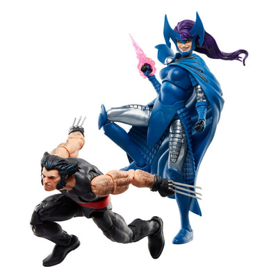 Wolverine 50th Anniversary Marvel Legends Action Figure 2-Pack Wolverine & Psylocke 15 cm