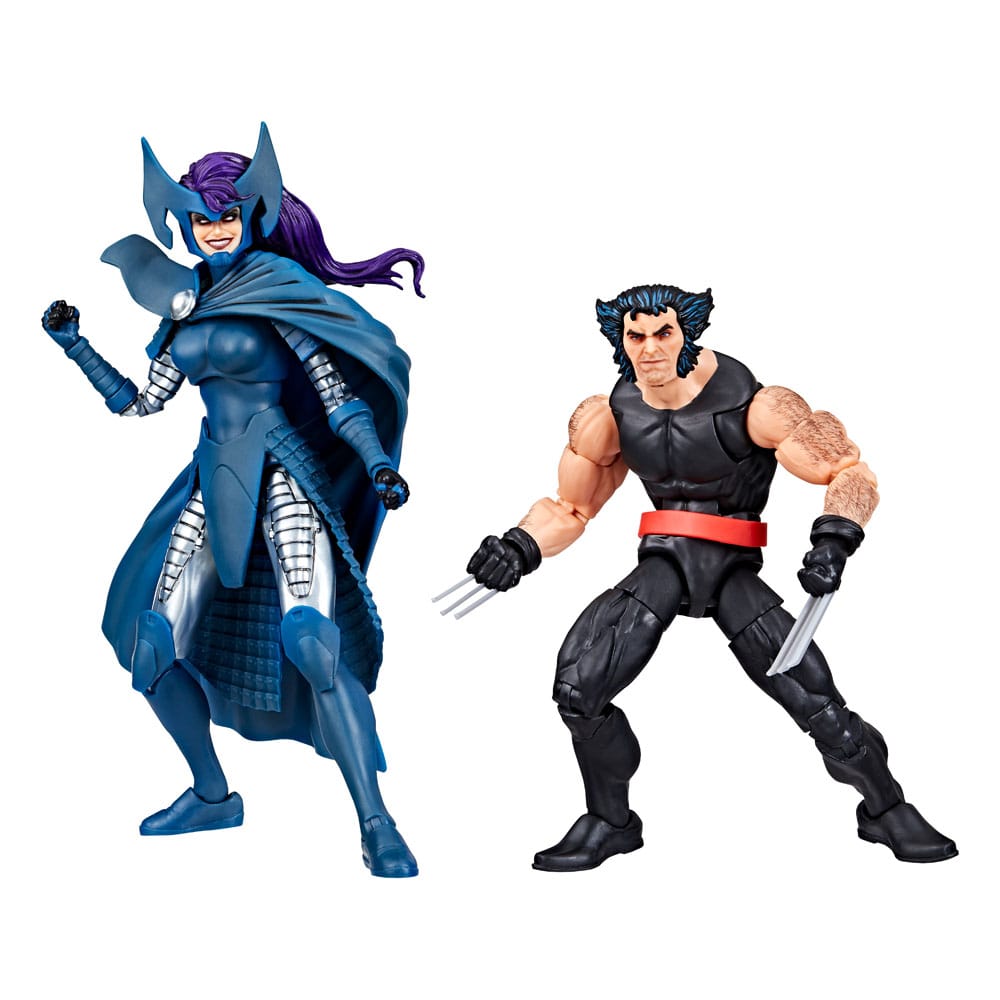 Wolverine 50th Anniversary Marvel Legends Action Figure 2-Pack Wolverine & Psylocke 15 cm