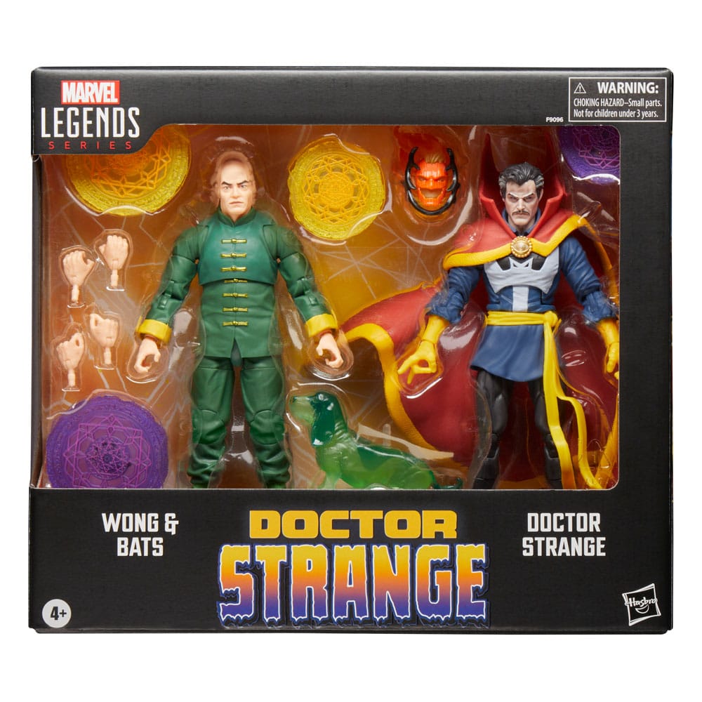 Doctor Strange Marvel Legends Action Figure 3-Pack Doctor Strange, Wong & Bats 15 cm