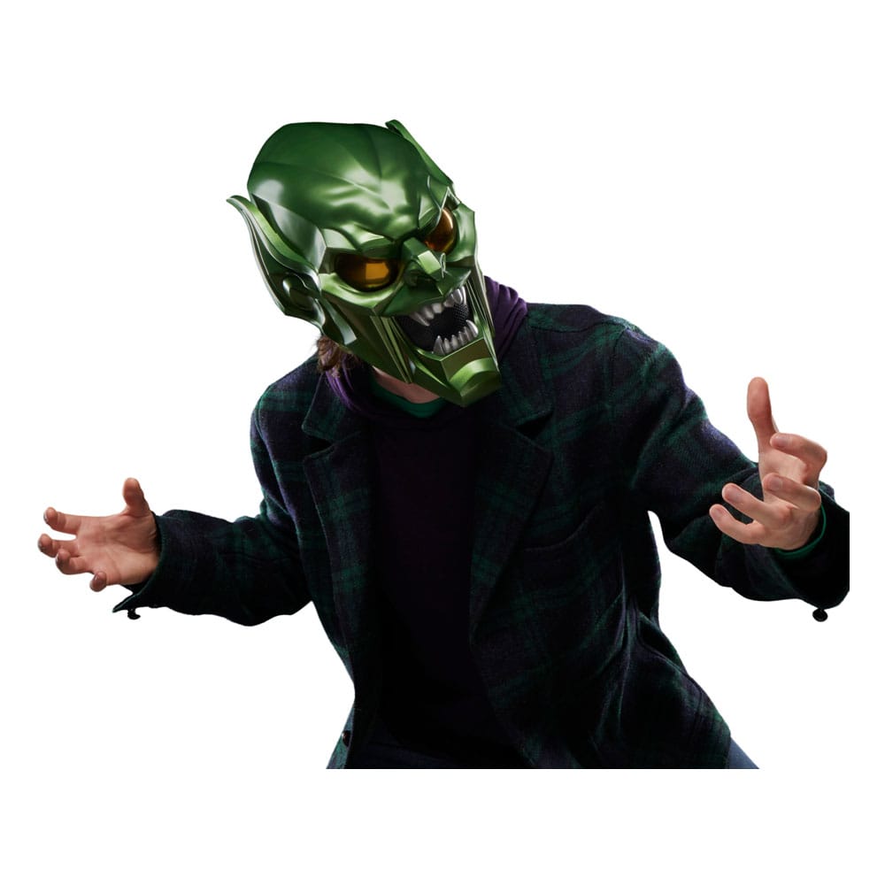 Spider-Man: No Way Home Marvel Legends Roleplay Replica Green Goblin Premium Helmet