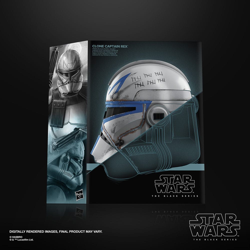 Star Wars: Ahsoka Black Series Electronic Helmet Clone Captain Rex