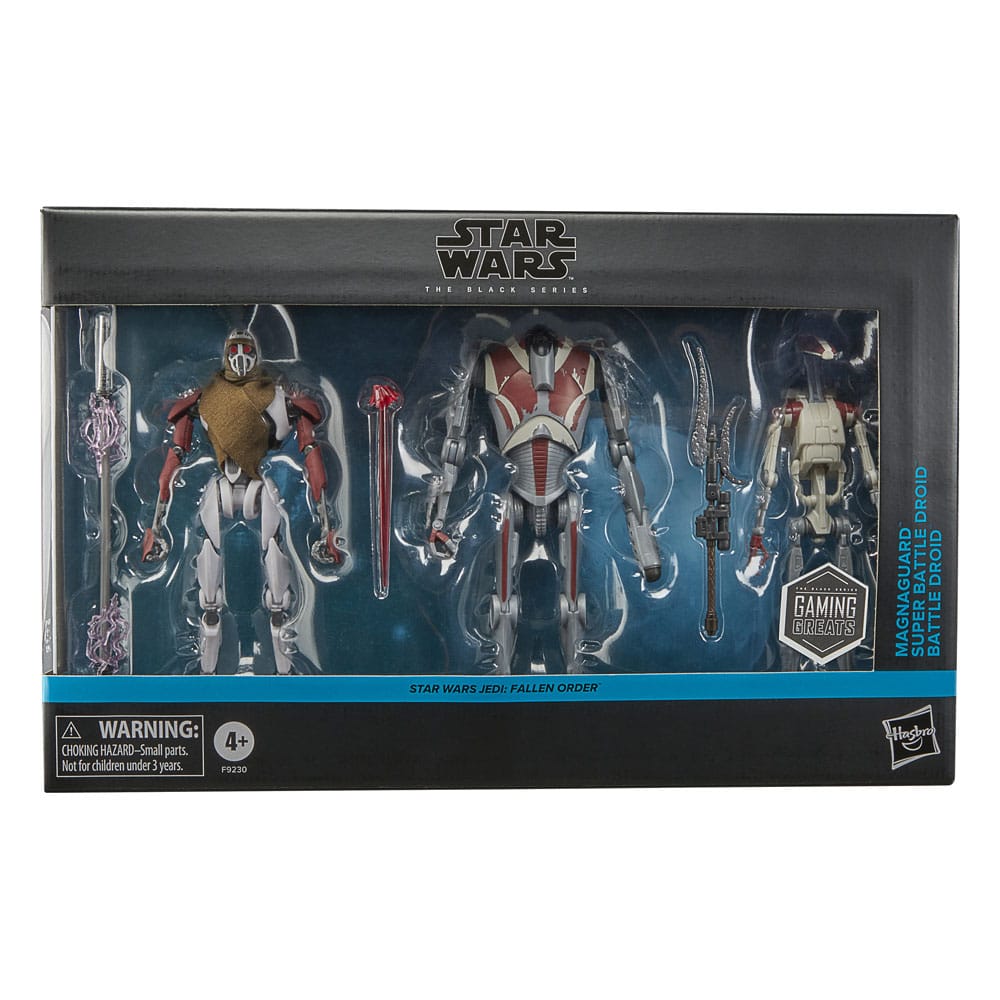 Star Wars Jedi: Survivor Black Series Action Figure 3-Pack Magna Guard, Super Battle Droid & Battle Droid
