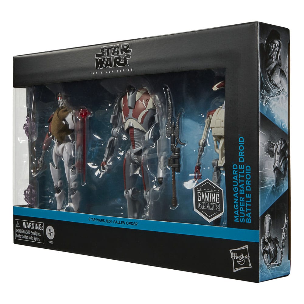 Star Wars Jedi: Survivor Black Series Action Figure 3-Pack Magna Guard, Super Battle Droid & Battle Droid