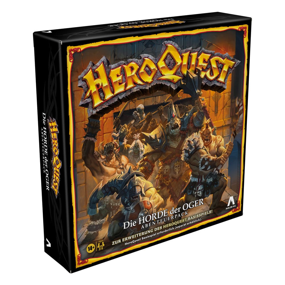 HeroQuest Board Game Expansion The Horde of the Oger Quest Pack *German Version*