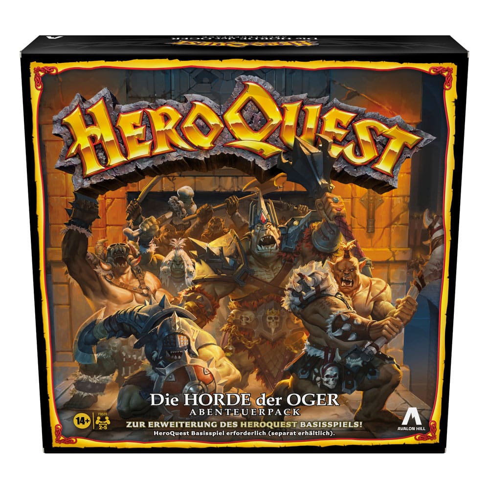 HeroQuest Board Game Expansion The Horde of the Oger Quest Pack *German Version*