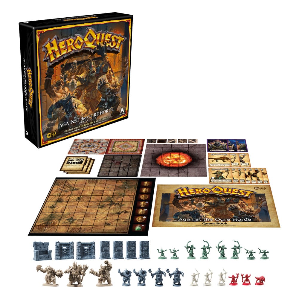 HeroQuest Board Game Expansion Against the Ogre Horde Quest Pack *English Version*