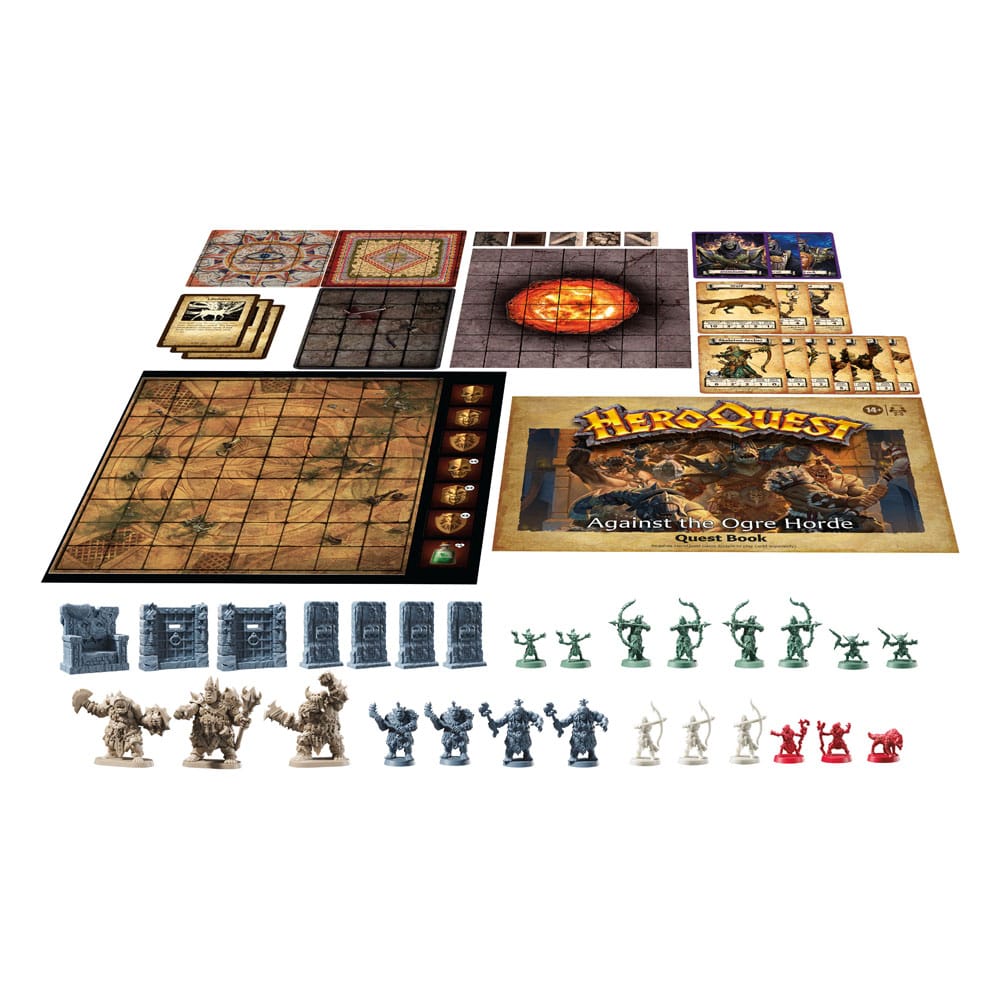 HeroQuest Board Game Expansion Against the Ogre Horde Quest Pack *English Version*