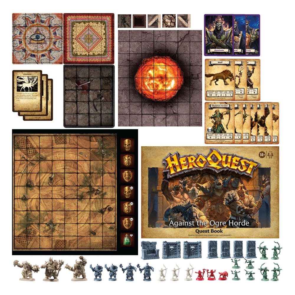 HeroQuest Board Game Expansion Against the Ogre Horde Quest Pack *English Version*