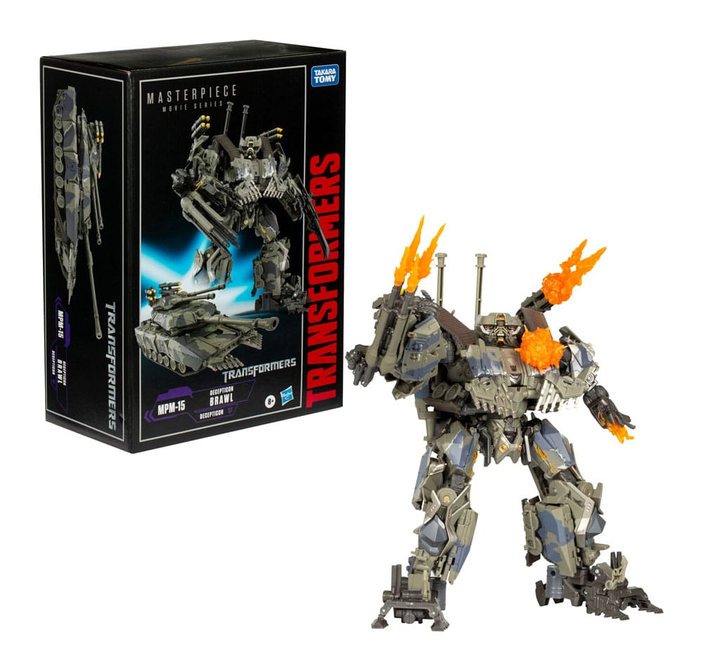 Transformers Masterpiece Movie Series Action Figure Decepticon Brawl 26 cm