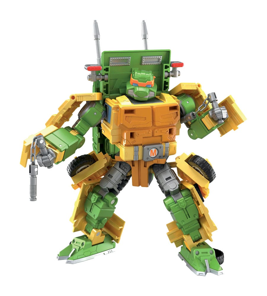 Transformers x Teenage Mutant Ninja Turtles Action Figure Party Wallop 18 cm