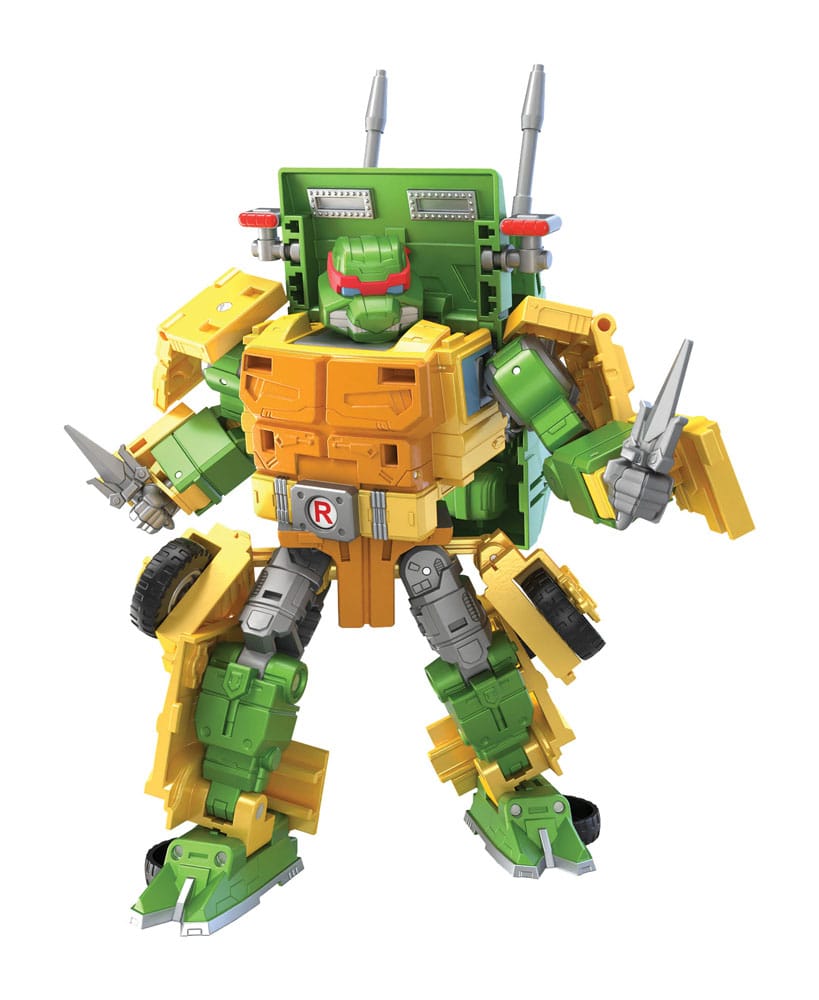 Transformers x Teenage Mutant Ninja Turtles Action Figure Party Wallop 18 cm