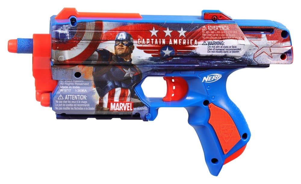 Marvel NERF Dart Blaster Captain America