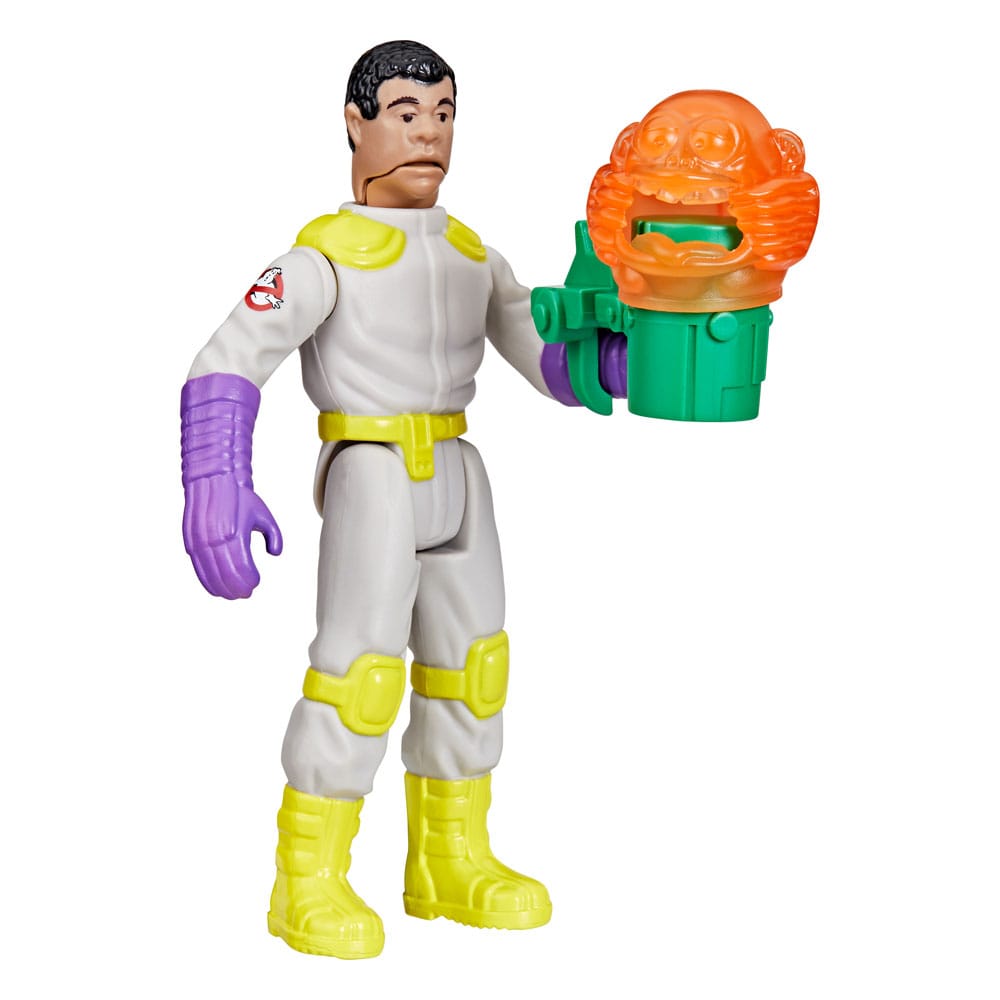 The Real Ghostbusters Kenner Classics Action Figure Winston Zeddemore & Scream Roller Ghost