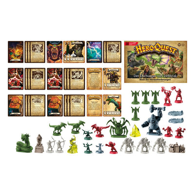 HeroQuest Board Game Expansion Der Dschungel von Delthrak Quest Pack *German Version*