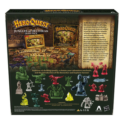HeroQuest Board Game Expansion Jungles of Delthrak Quest Pack *English Version*