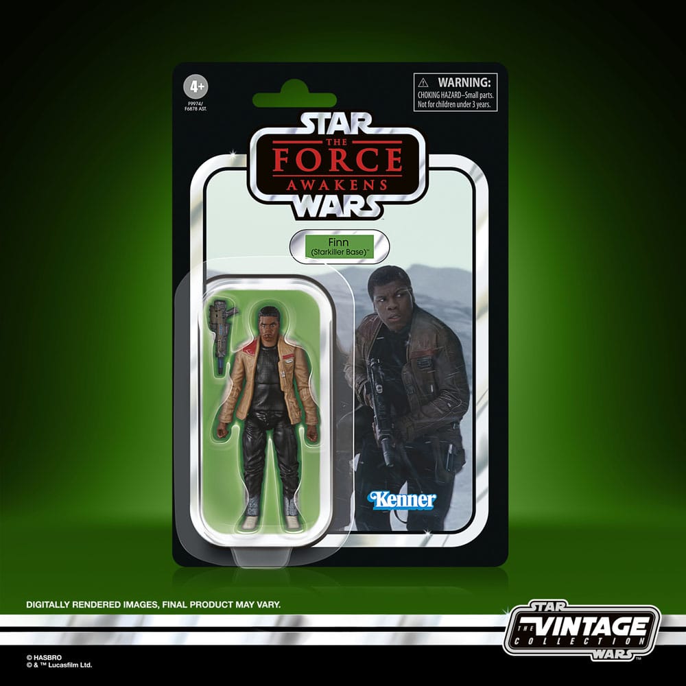 Star Wars Episode VII Vintage Collection Action Figure Finn (Starkiller Base) 10 cm