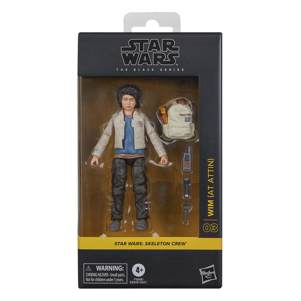 Star Wars: Skeleton Crew Black Series Action Figure Wim (At Attin) 15 cm - Damaged packaging