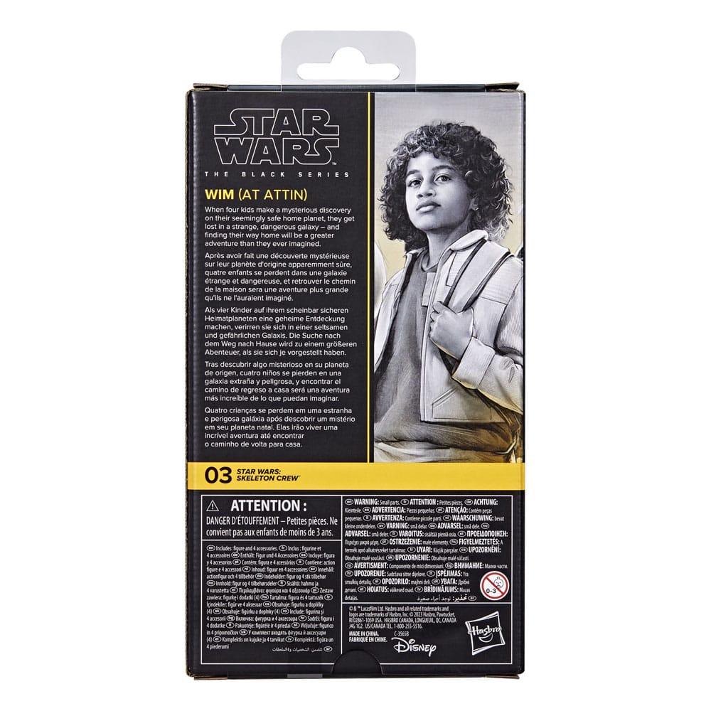 Star Wars: Skeleton Crew Black Series Action Figure Wim (At Attin) 15 cm - Damaged packaging