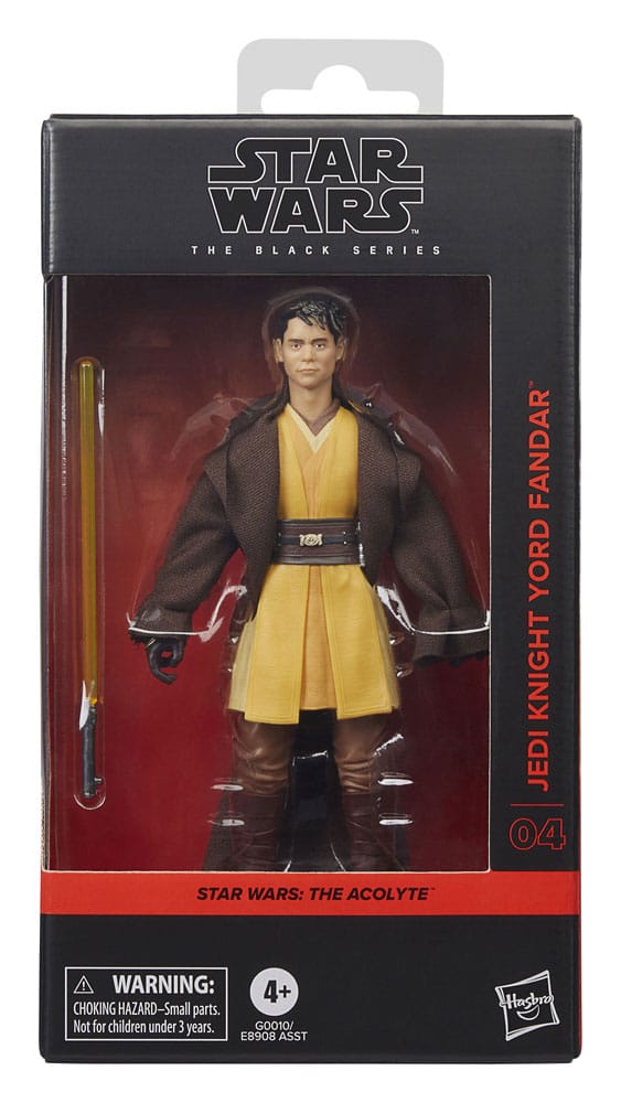 Star Wars: The Acolyte Black Series Action Figure Jedi Knight Yord Fandar 15 cm