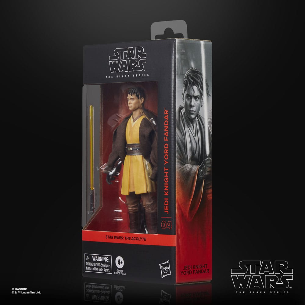 Star Wars: The Acolyte Black Series Action Figure Jedi Knight Yord Fandar 15 cm