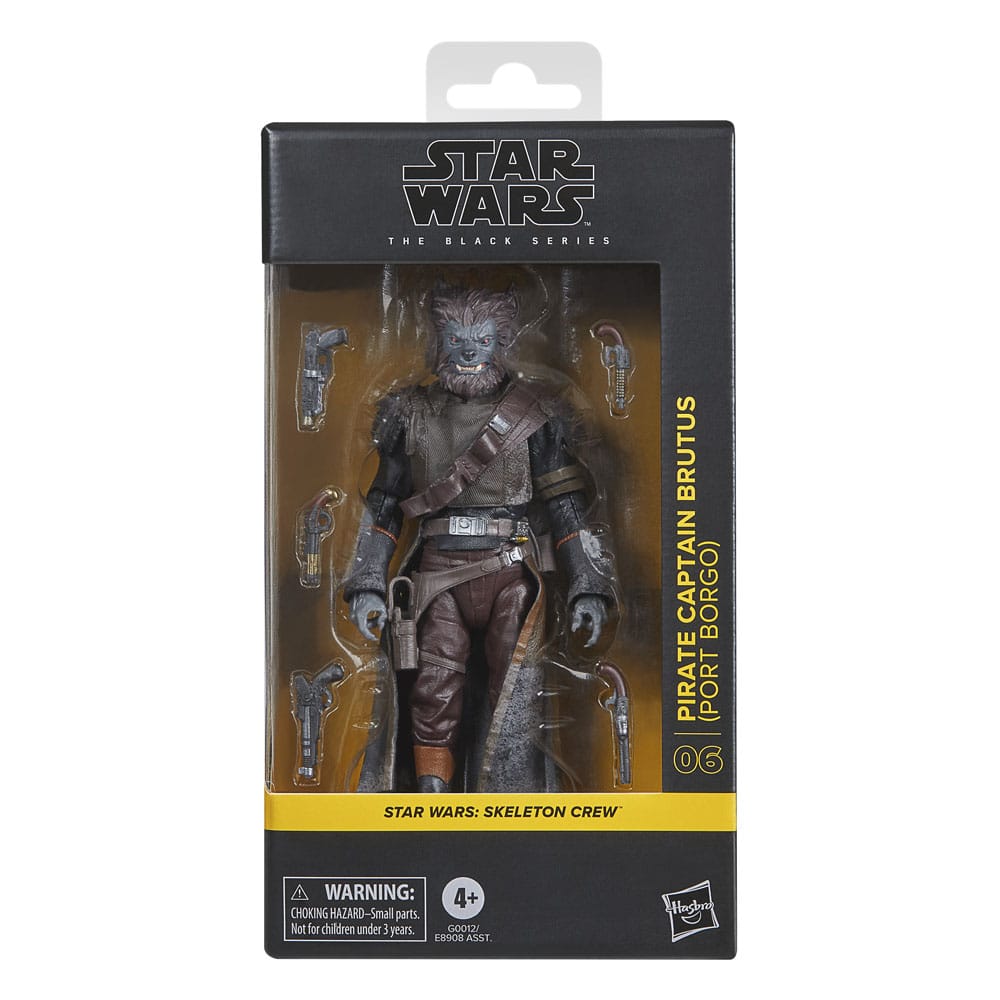 Star Wars: Skeleton Crew Black Series Action Figure Pirate Capitaine Brutus (Port Borgo) 15 cm