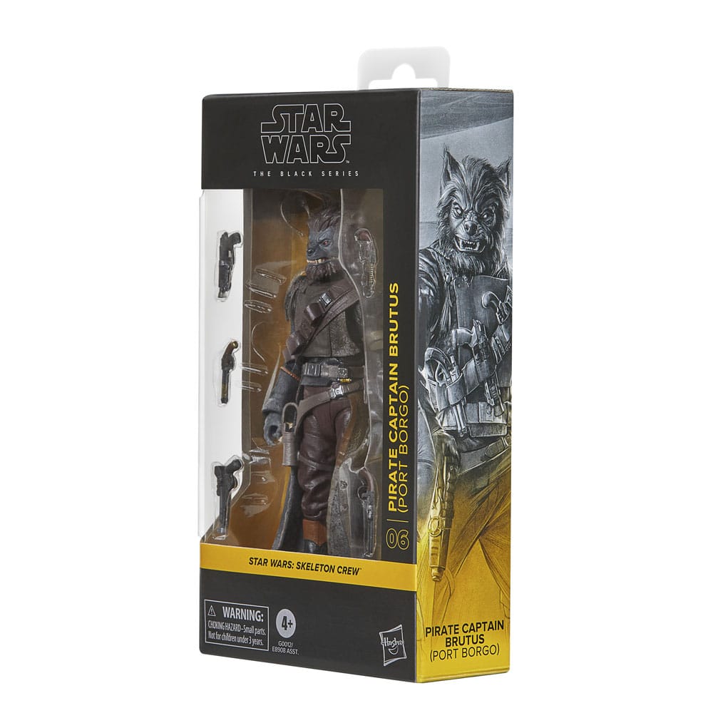 Star Wars: Skeleton Crew Black Series Action Figure Pirate Capitaine Brutus (Port Borgo) 15 cm