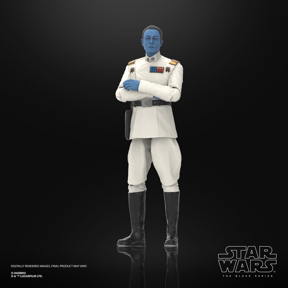 Star Wars: Ahsoka Black Series Action Figure Grand Admiral Thrawn 15 cm