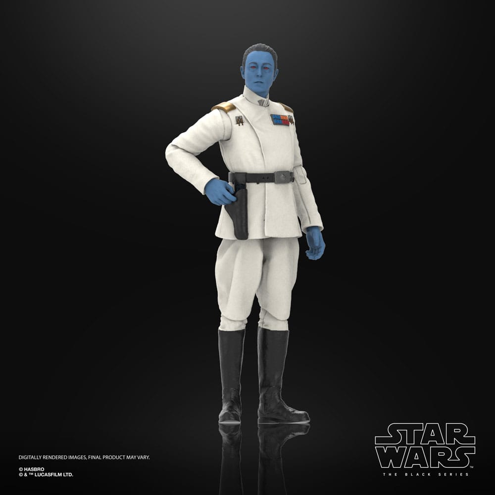 Star Wars: Ahsoka Black Series Action Figure Grand Admiral Thrawn 15 cm