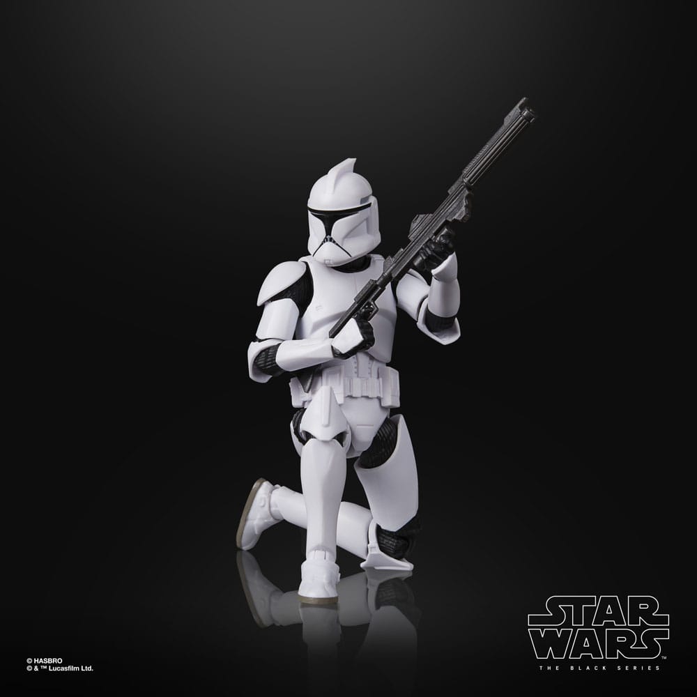 Star Wars Episode II Black Series Action Figure Phase I Clone Trooper 15 cm