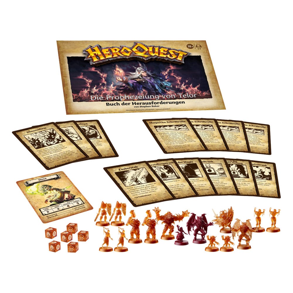 HeroQuest Board Game Expansion Die Prophezeiung von Telor Quest Pack *German Version*