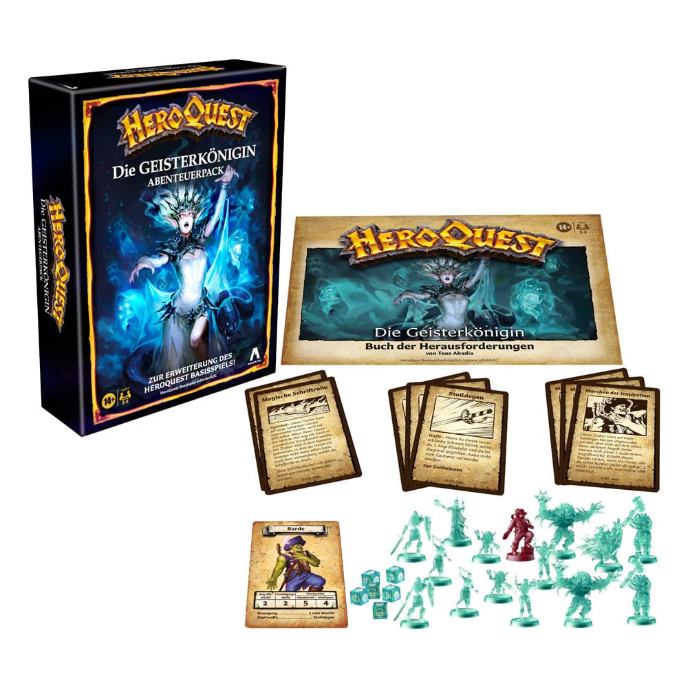 HeroQuest Board Game Expansion Die Geisterkönigin Quest Pack *German Version*