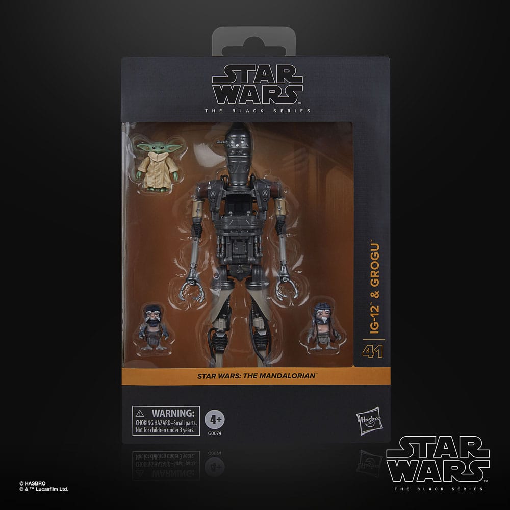 Star Wars: The Mandalorian Black Series Action Figure 2-Pack IG-12 &amp; Grogu 15 cm