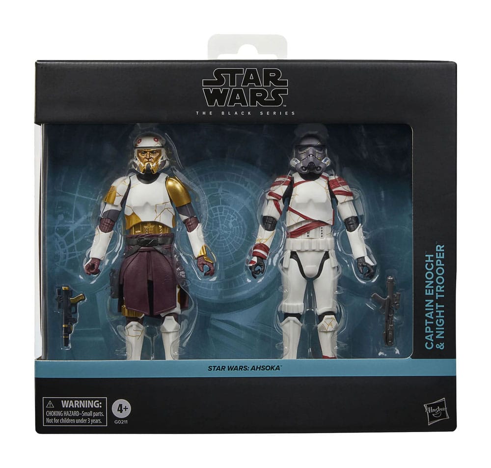 Star Wars: Ahsoka Black Series Action Figure 2-Pack Captain Enoch & Night Trooper 15 cm - Damaged packaging