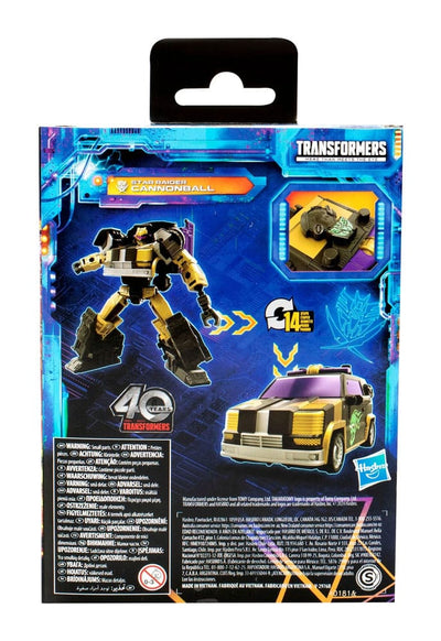 Transformers Generations Legacy United Deluxe Class Action Figure Star Raider Cannonball 14 cm