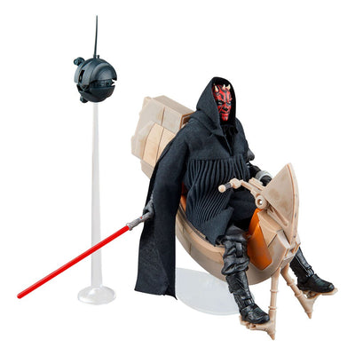 Star Wars Episode I Black Series Vehicle with Action Figure Darth Maul & Sith Speeder 25th Anniversary