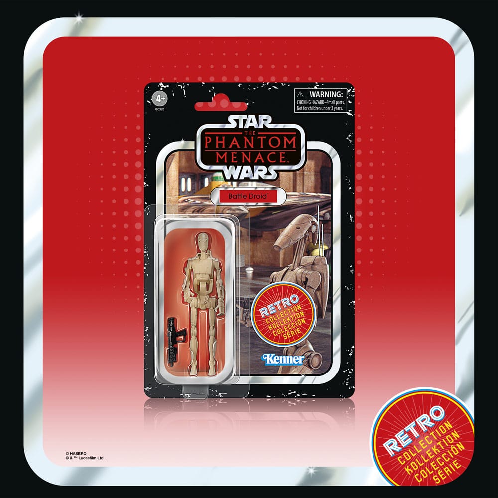 Star Wars Episode I Retro Collection Action Figures The Phantom Menace Multipack 10 cm - Damaged packaging