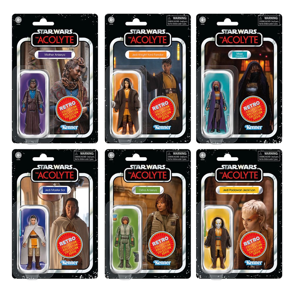 Star Wars: Acolyte Retro Collection Action Figure 6-Pack 10 cm