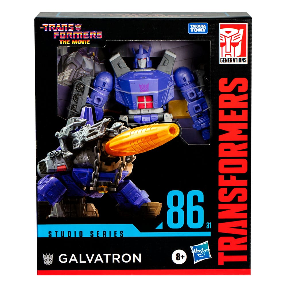 The Transformers: The Movie Studio Series Leader Class Action Figure Galvatron 22 cm