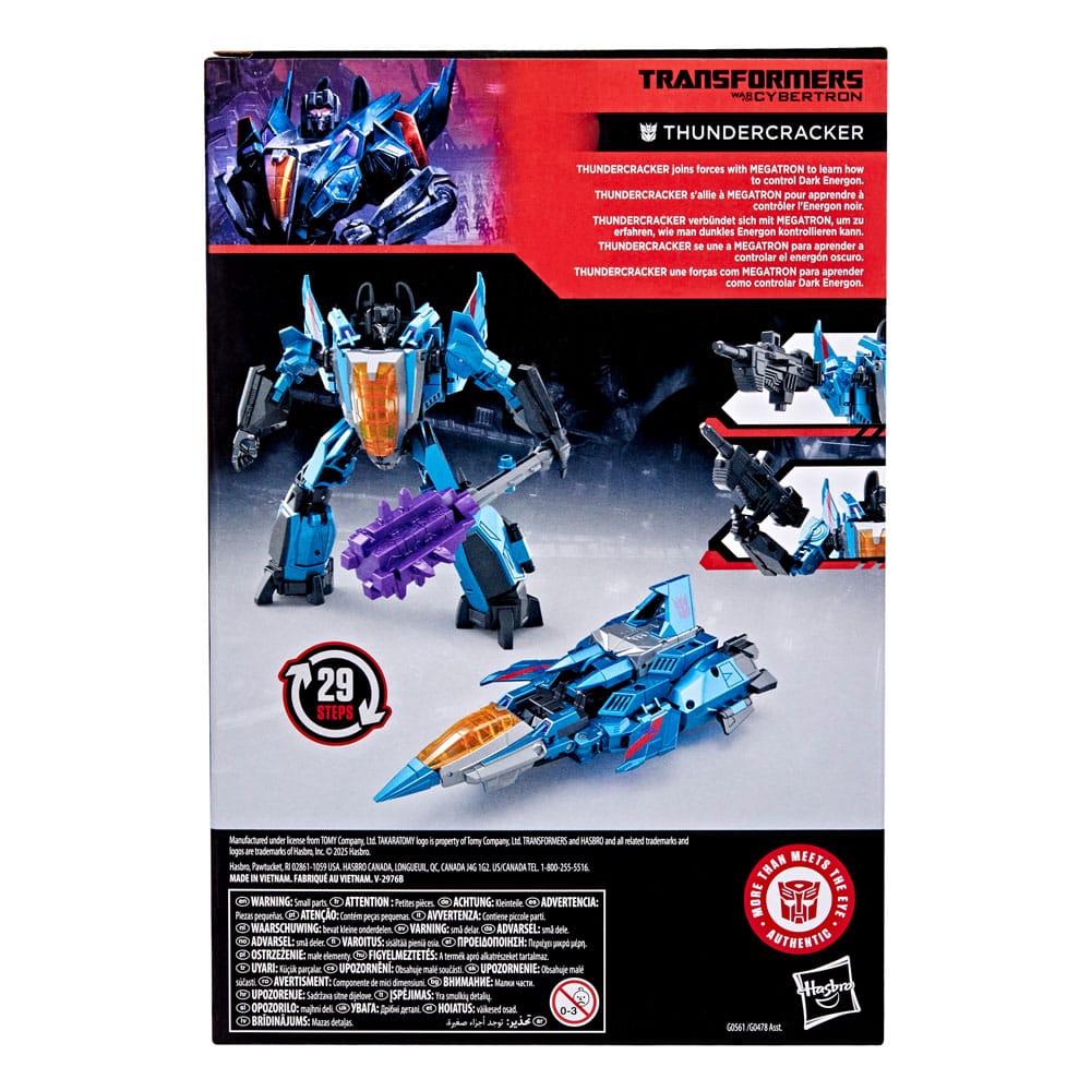 Transformers: War for Cybertron Studio Series Voyager Class Action Figure Thundercracker 16 cm