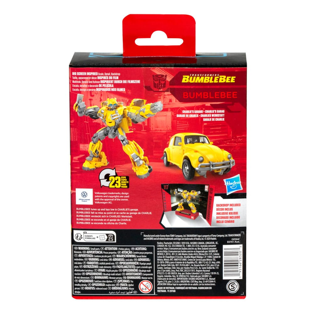 Transformers: Bumblebee Generations Studio Series Deluxe Class Action Figure Bumblebee 11 cm